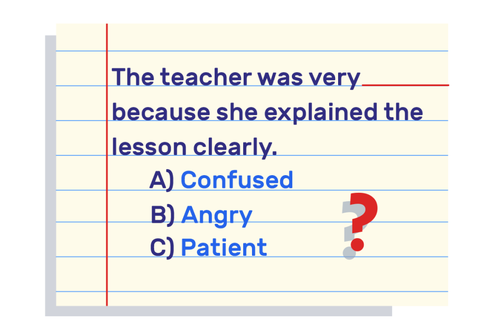  Choose the word that best completes the sentence