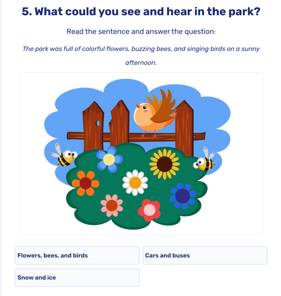 Character traits practice worksheets