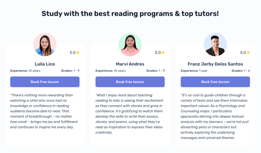 How to make reading fun for struggling readers with a reading tutor