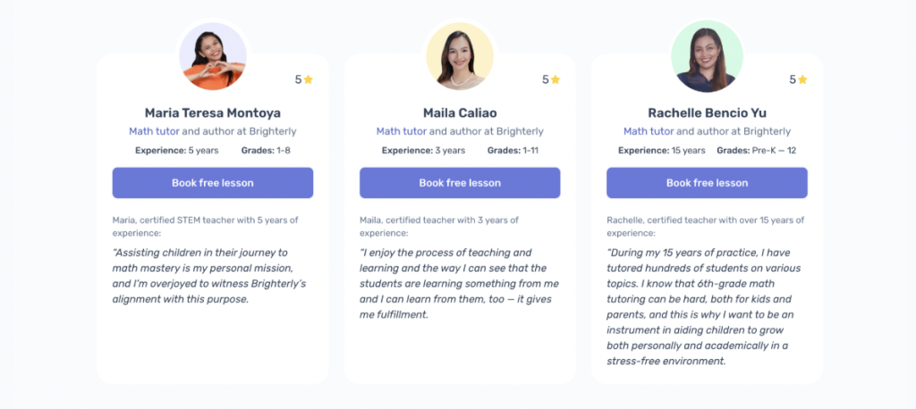 One-on-one assistance from top tutors 