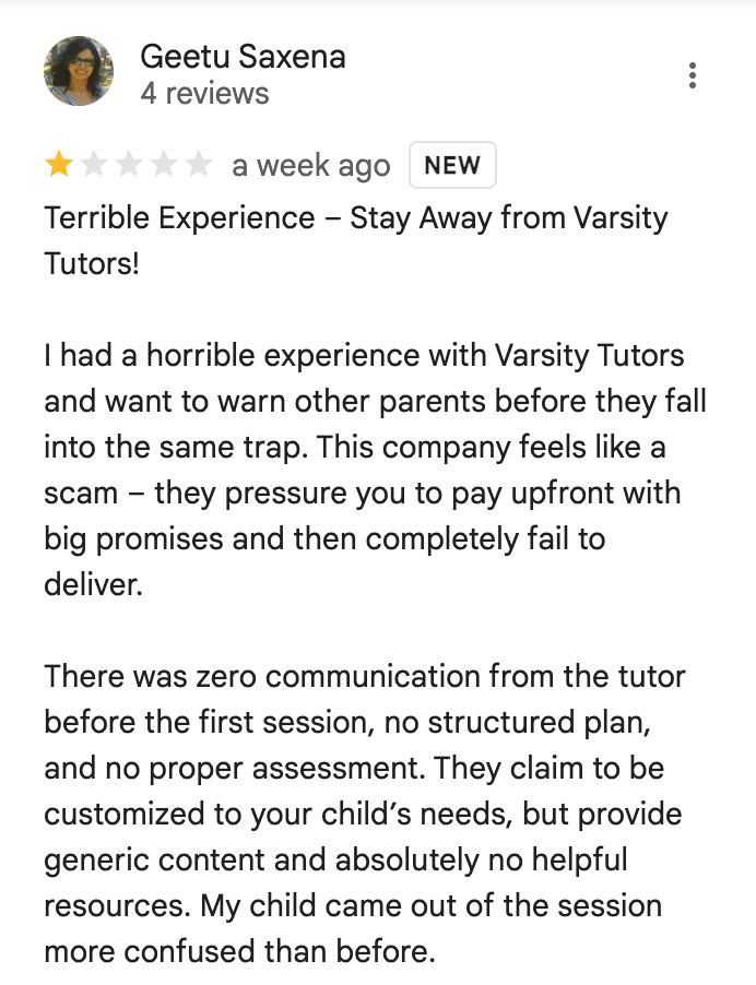 How to cancel Varsity Tutors Reddit reviews