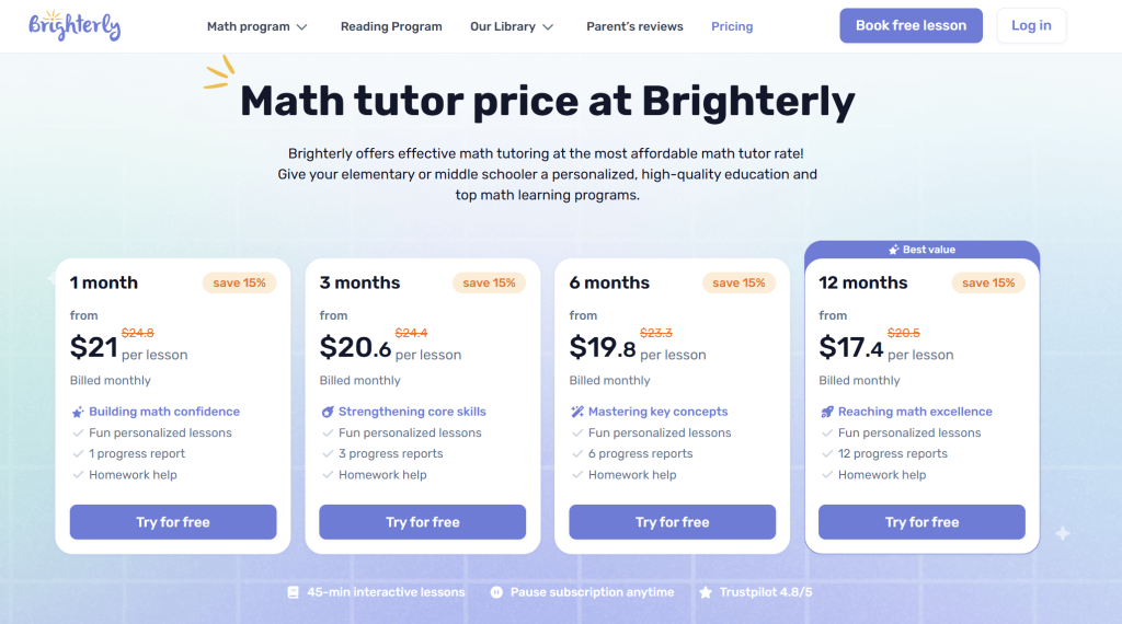 Multiple free learning resources and practice questions