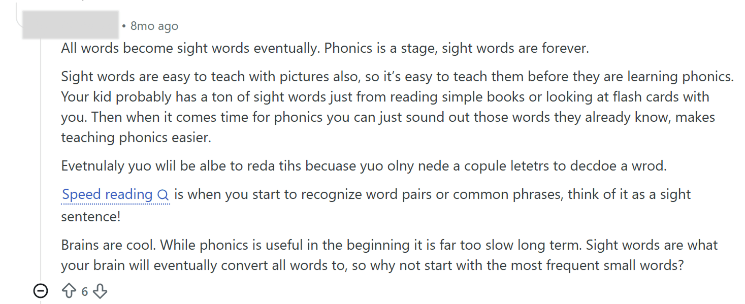 How to Recognize Common Words Instantly to Read Faster