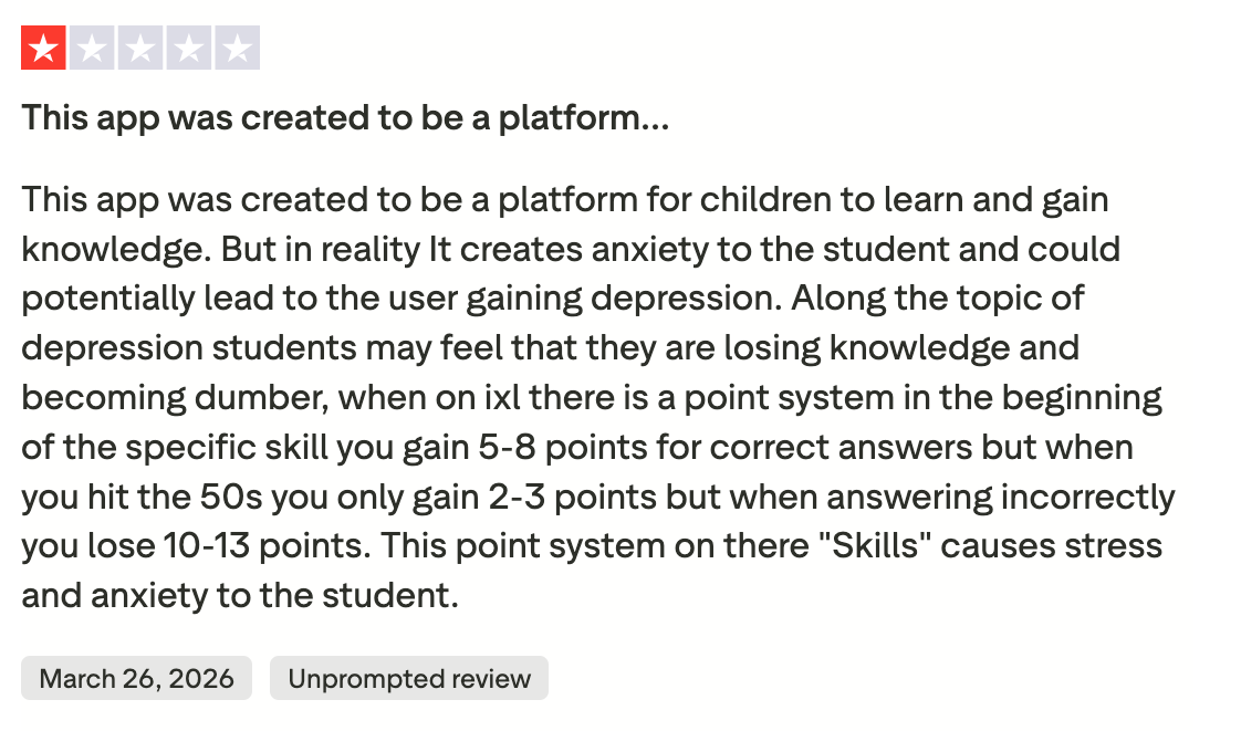 Brighterly reviews from parents