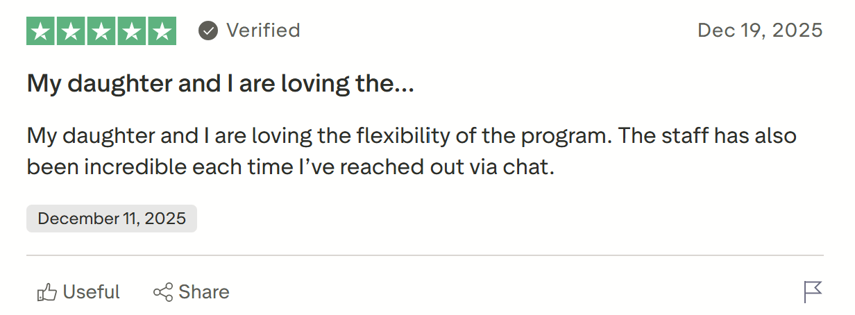 Miacademy Pros According to User Feedback