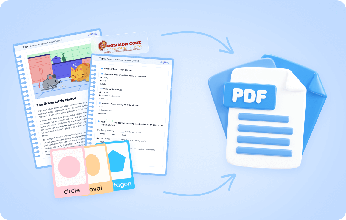 Print any worksheet anytime! Our Math and Reading worksheets are free, printable, and easy to use for school or at home.