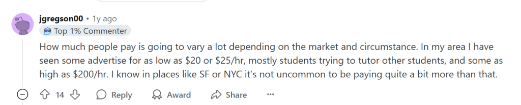How much does a reading tutor cost Reddit reviews