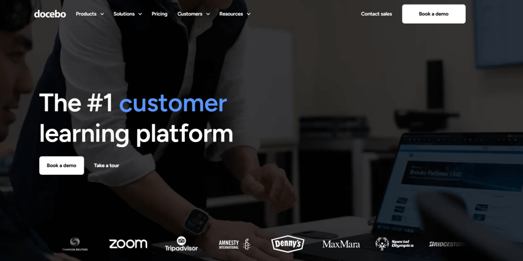Docebo best LMS platform