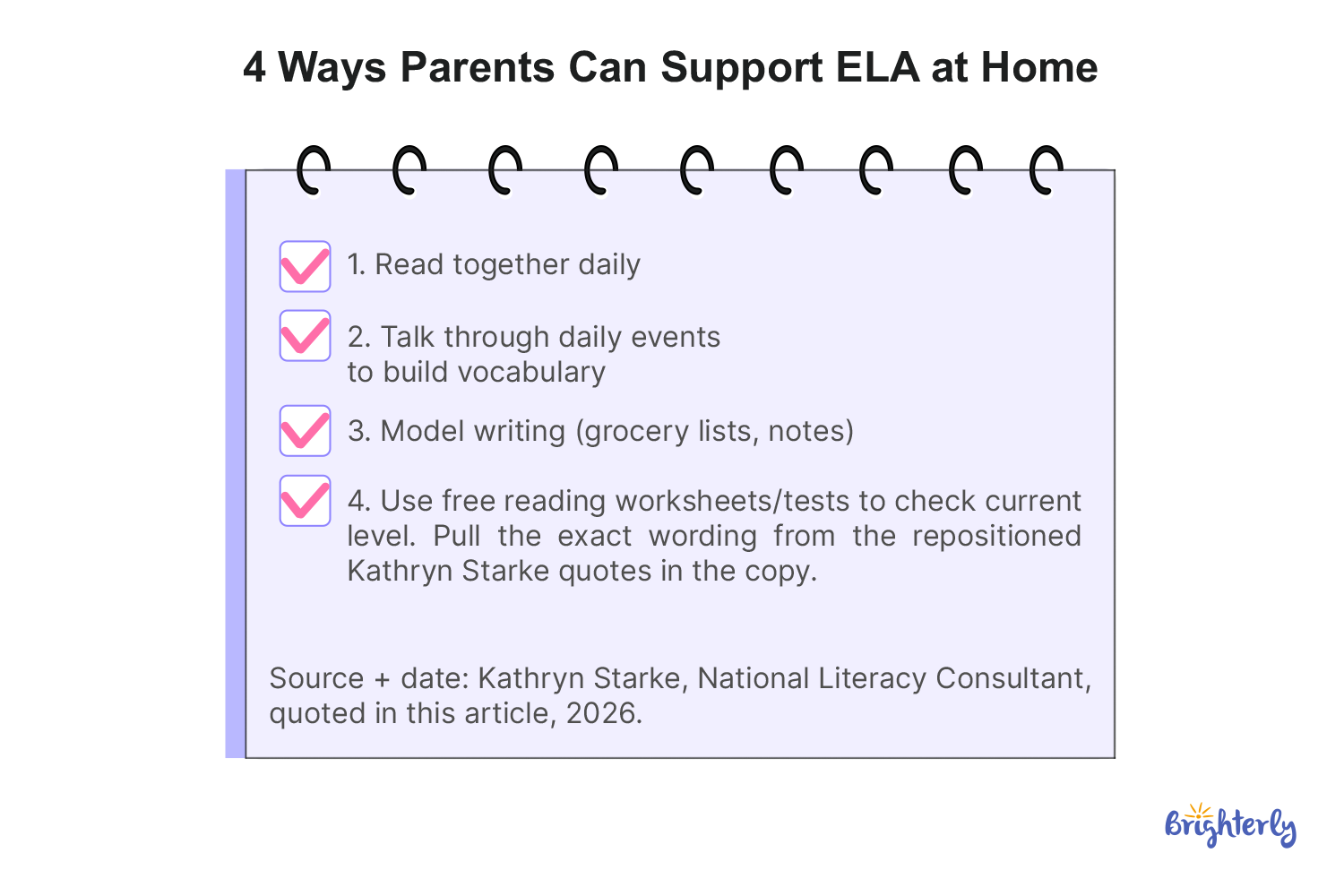 How Can Parents Help With ELA?