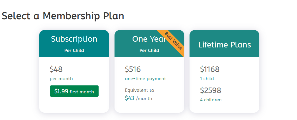 Miacademy prices