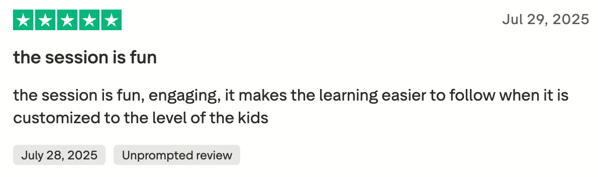 Top tutors combining professionalism and enjoyment