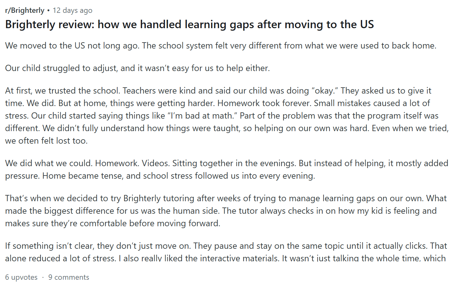 Mathnasium vs Sylvan vs Brighterly Reddit & Trustpilot reviews