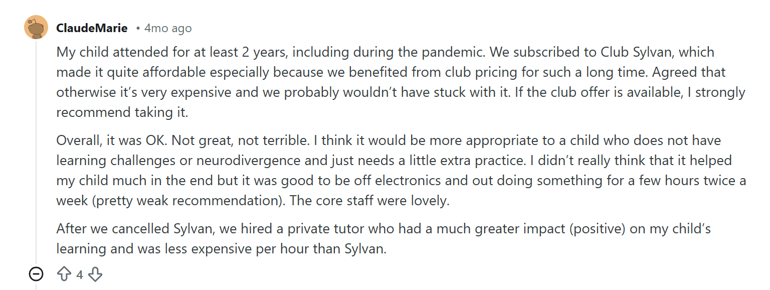 Mathnasium vs Sylvan vs Brighterly Reddit & Trustpilot reviews