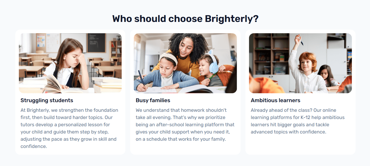 Key Features of Brighterly