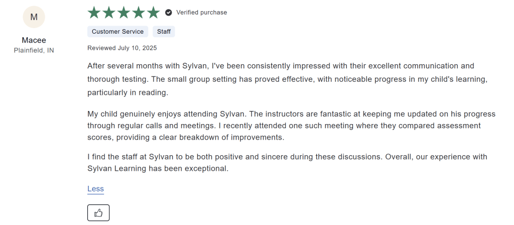 How does Sylvan tutoring work?