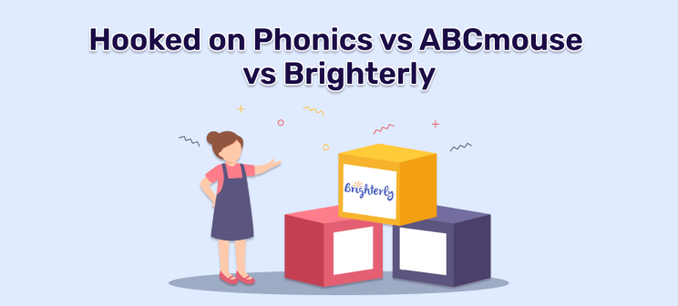 Hooked on Phonics vs ABCmouse vs Brighterly