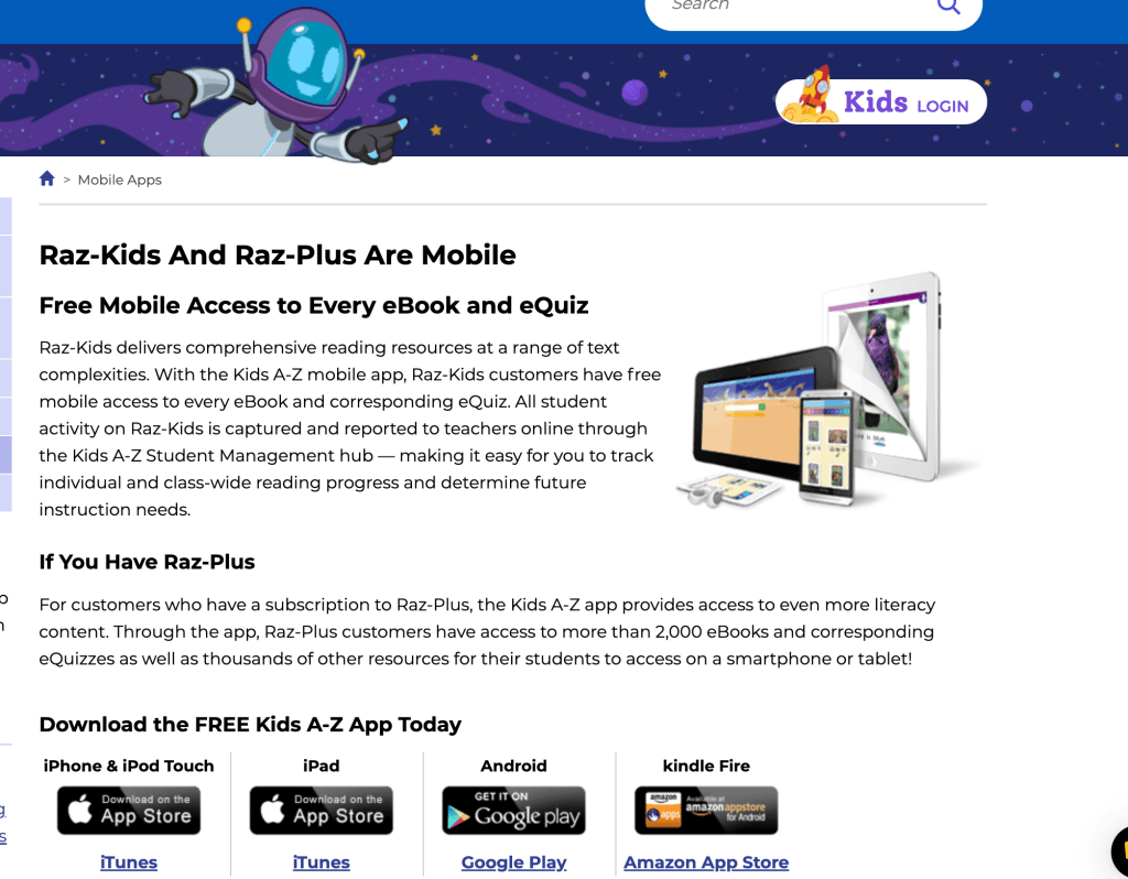 Raz-Kids: pricing