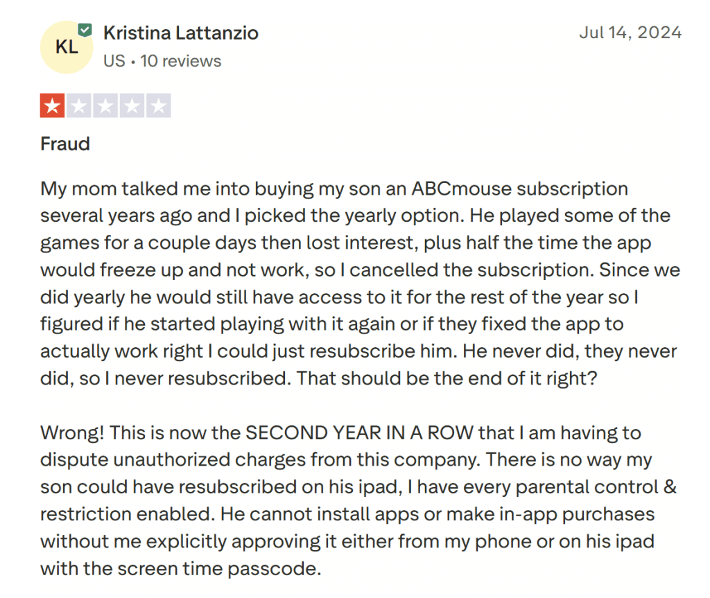 ABCmouse reviews
