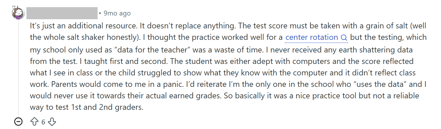iReady Pricing: Common Criticisms