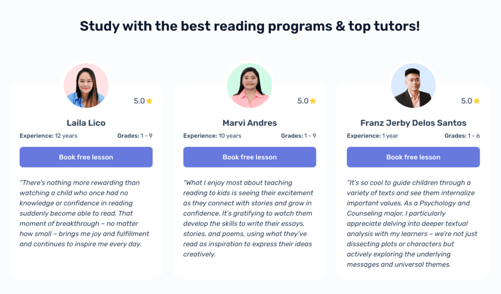 Top-notch tutoring