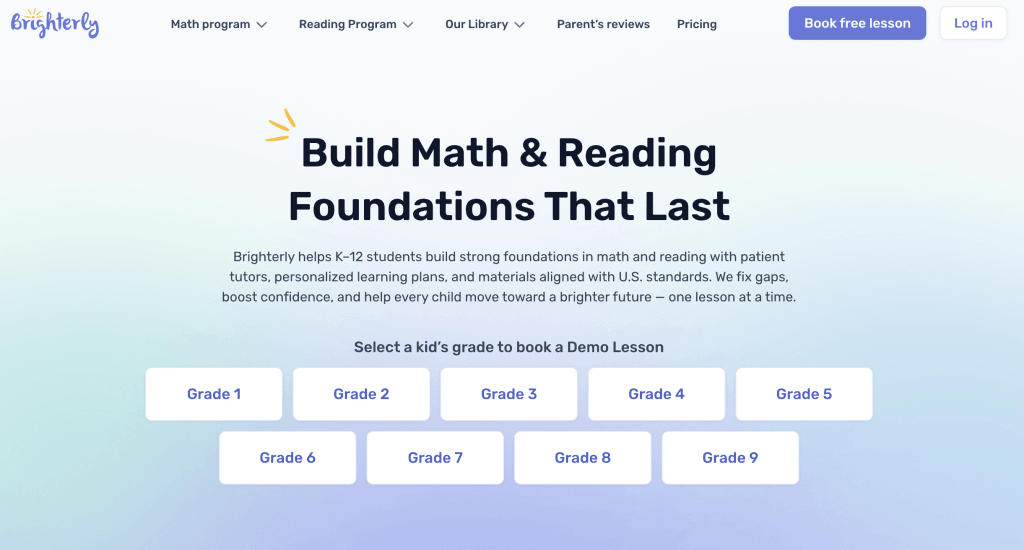 How does Brighterly use phonics games for learning?