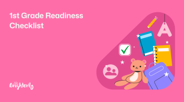 1st Grade Readiness Checklist