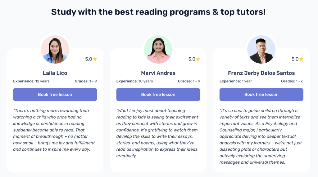 Brighterly: Main features for students