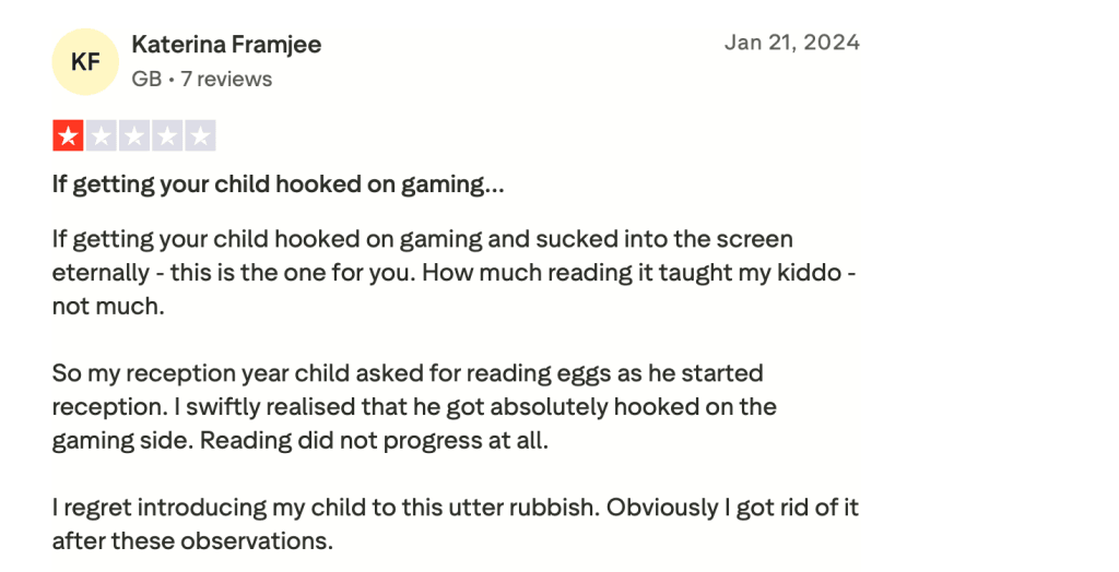 Reading Eggs review