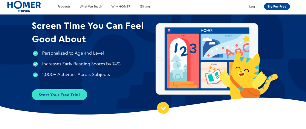 How does the Homer reading work?