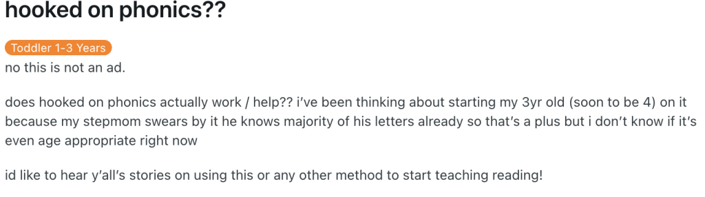 What is the Hooked on Phonics monthly cost?