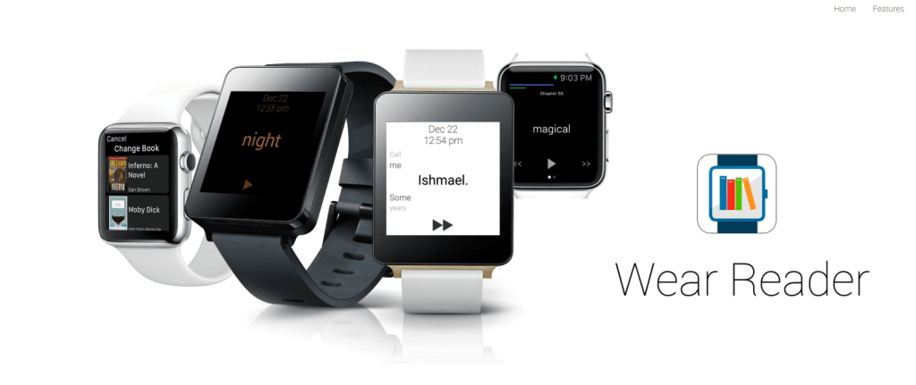 Wear Reader speed reading app