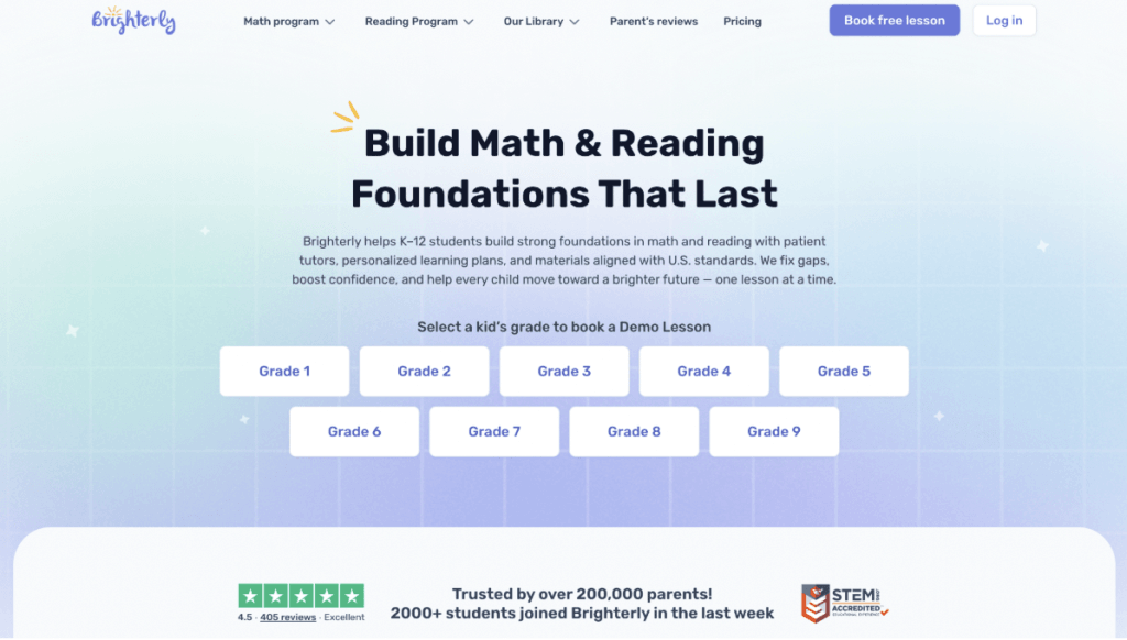 What is Brighterly best at?