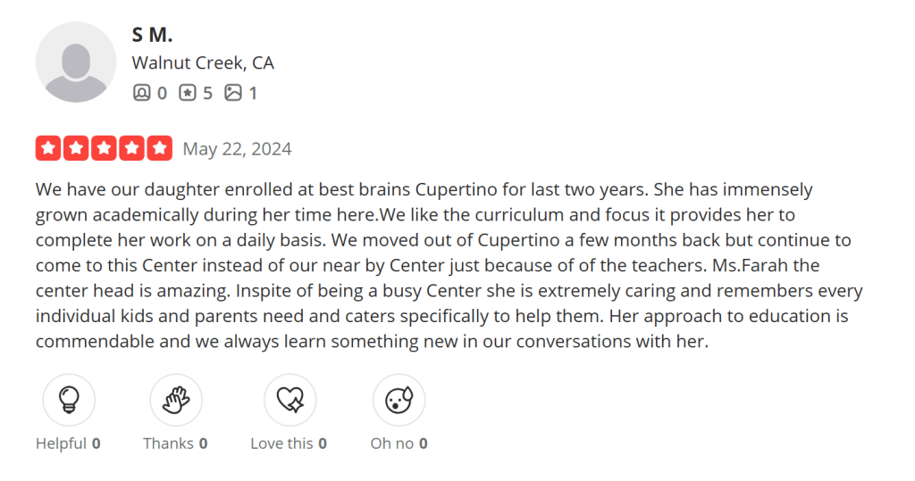 Best Brains review: Educational outcomes