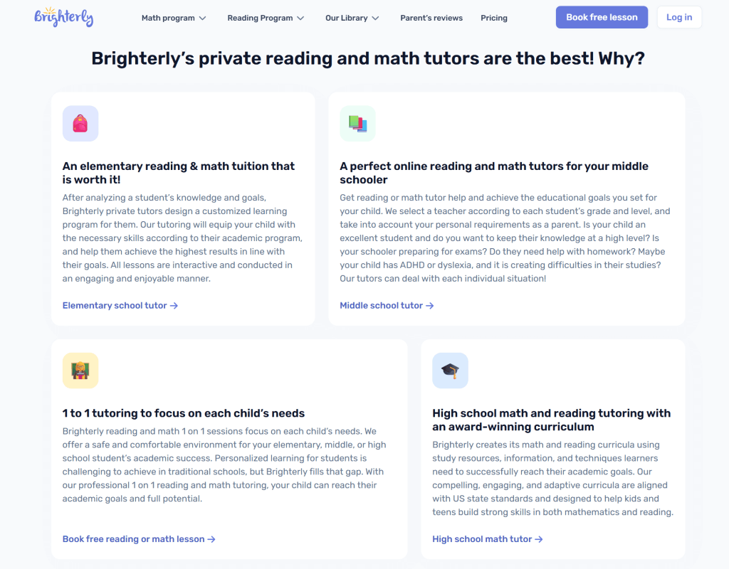 What’s better than Best Brains for your child? Offering Best Brains alternatives