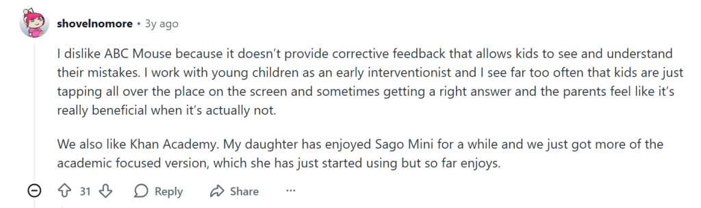 IXL reviews by families