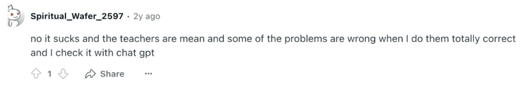 Communication difficulties