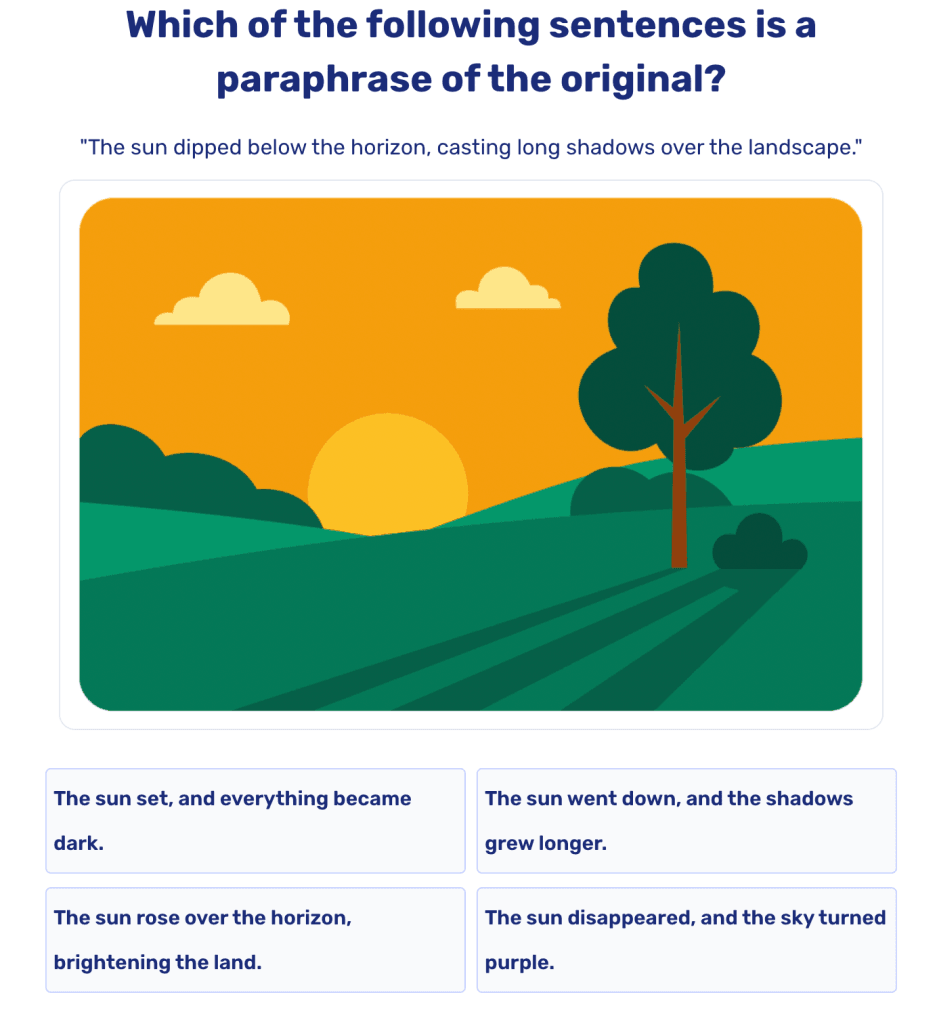 Summary worksheets: Practice