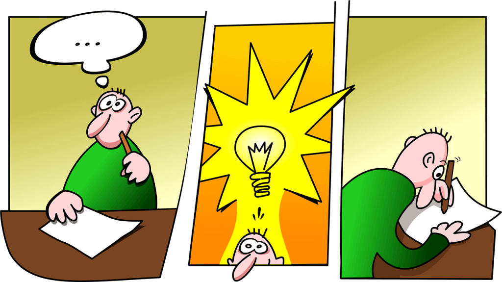 Vocabulary practice game #4. Comic strip challenge
