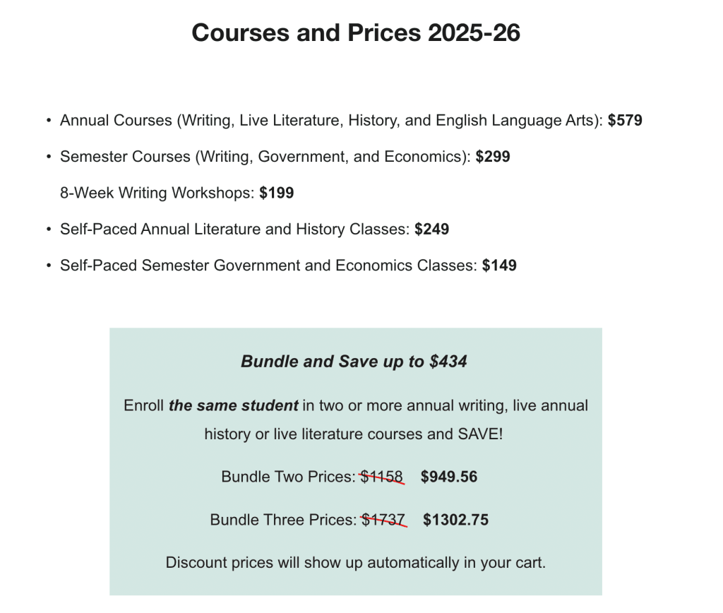 WriteAtHome: Pricing