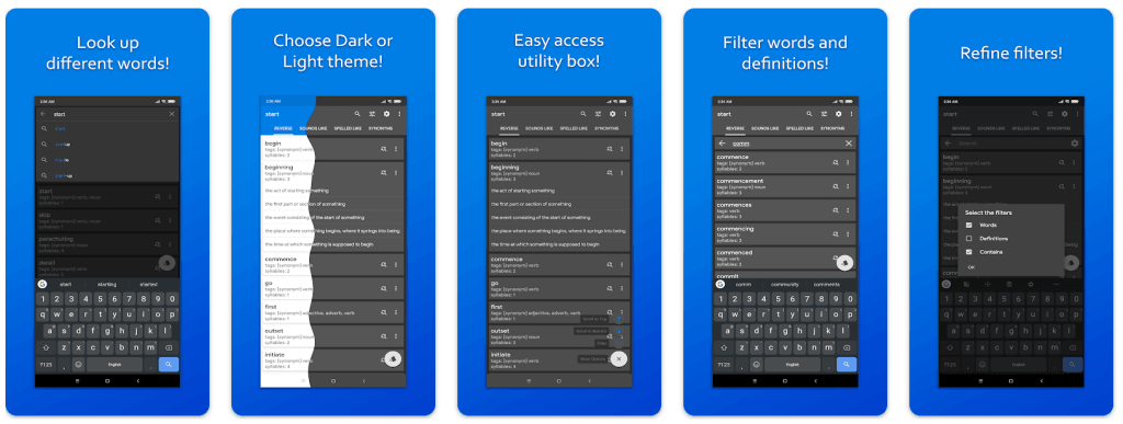 Linked Words — A Reverse Dictionary