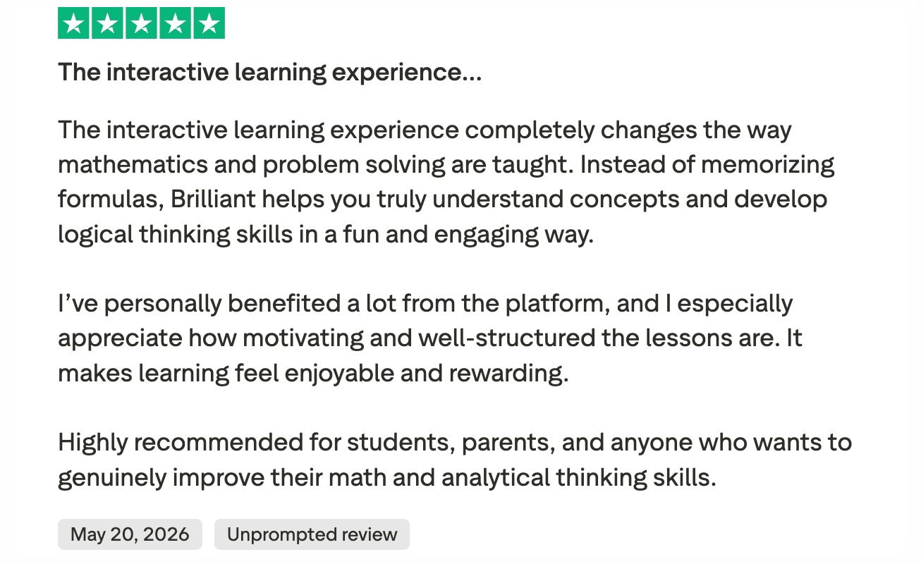 Brilliant Reviews