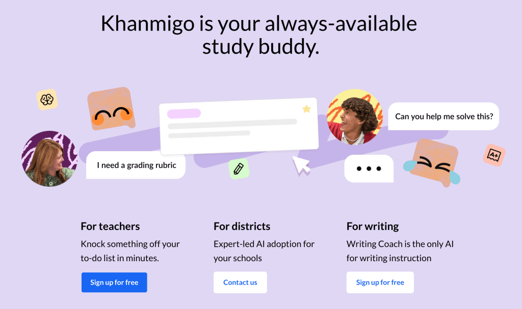 Khanmigo: The AI-powered assistant