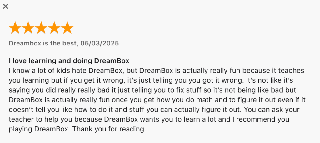 What are the pros and cons of Dreambox learning?