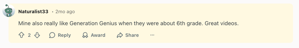 Is Generation Genius a good resource?