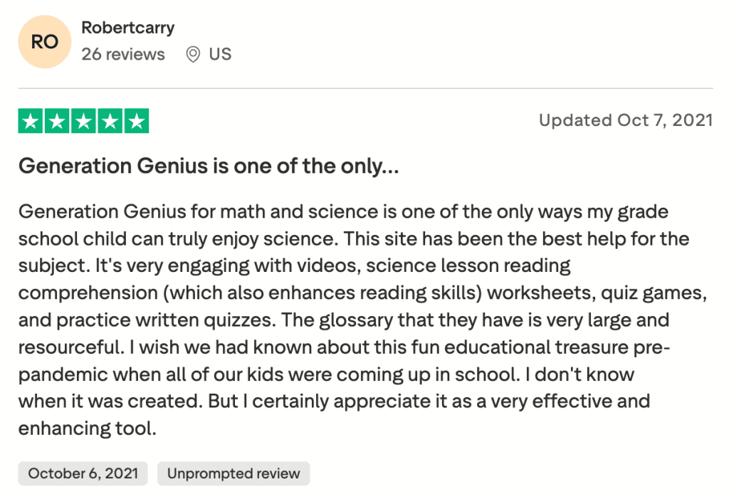 What are the pros and cons of Generation Genius?