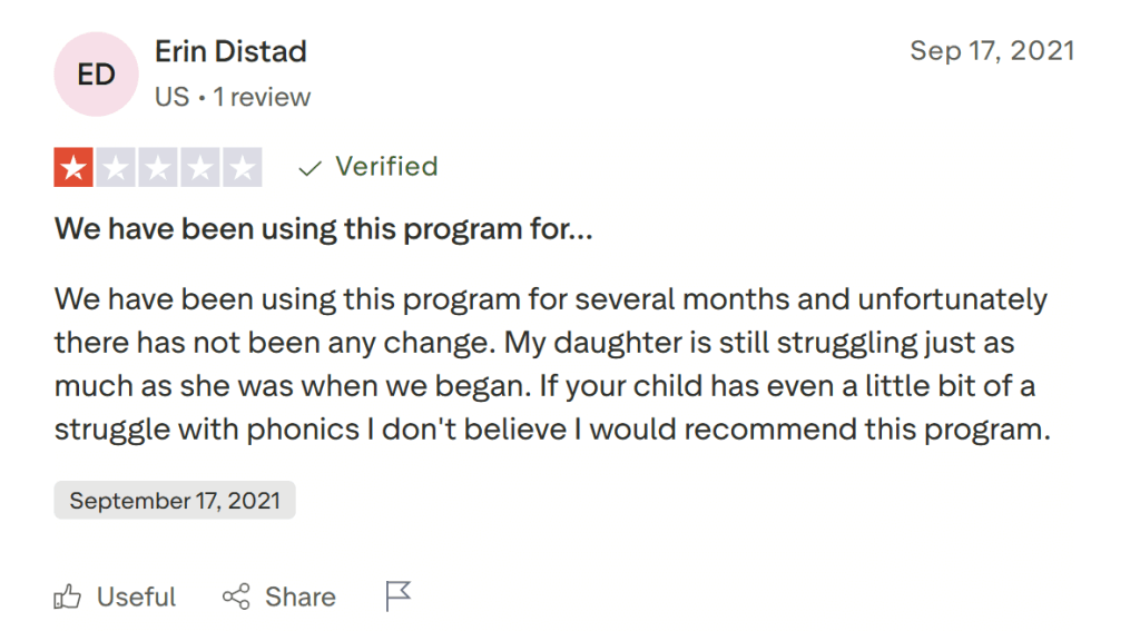 Reasons to cancel Hooked on Phonics subscription