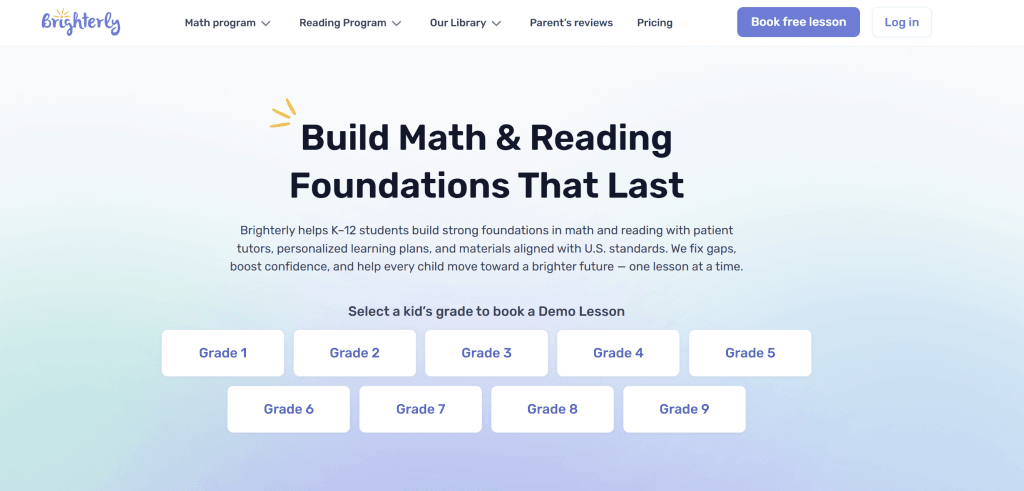 Preply alternative #1: Brighterly