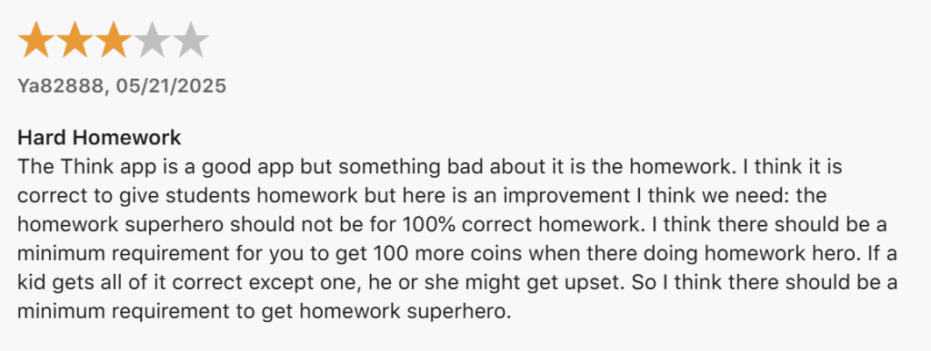 What advantages and disadvantages does Think Academy offer?