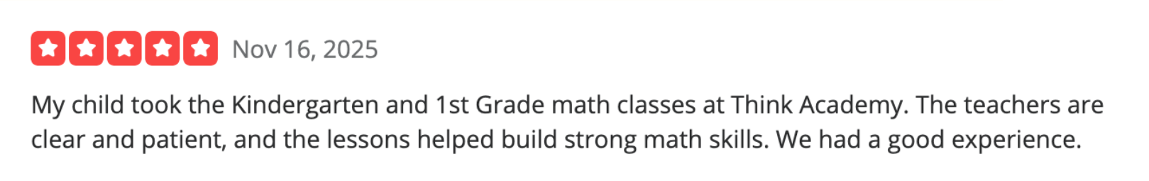 Think Academy US reviews: Teaching methodology