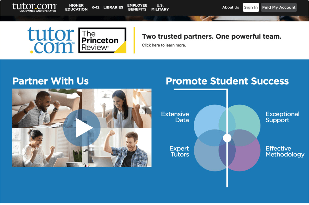 What is Tutor.com? Overview of the online tutoring platform